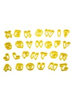 Decora Kits d’emporte-pièces 36 pièces, alphabet et chiffres