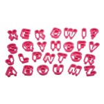 Decora Kits d’emporte-pièces 27 pièces, alphabet