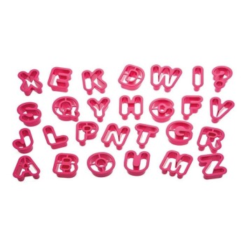 Decora Kits d’emporte-pièces 27 pièces, alphabet