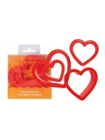 Decora Kits d’emporte-pièces 4 pièces, cœur