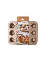 Decora Backform Canneles with Antihaftbeschi, 34,7 x 24,5 x 5,5 h cm 12 Mulden