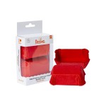 Decora Mini moule à gâteau 36 Pièce/s, rouge