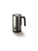 Delizio Milchschäumer Edelstahl, 500W, 300ml Milch, 150ml Schaum, Edelstahl
