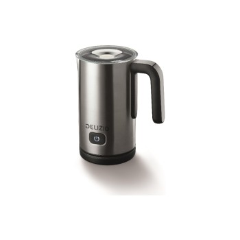 Delizio Milchschäumer Edelstahl, 500W, 300ml Milch, 150ml Schaum, Edelstahl Delizio Milchschäumer Edelstahl, 500W, 300ml Milch, 150ml Schaum, Edelstahl