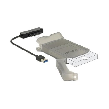 Delock 62742 Konverter USB 3.0 zu SATA, Mit Schützhülle 2.5 Delock 62742 Konverter USB 3.0 zu SATA, Mit Schützhülle 2.5
