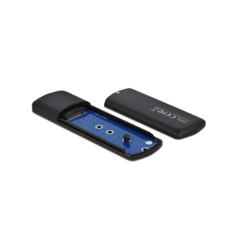 Delock M.2 NVME for USB-C Gehäuse, black , Betrieb von M.2 NVME SSDs an USB3.1 Gen2 Delock M.2 NVME for USB-C Gehäuse, black , Betrieb von M.2 NVME SSDs an USB3.1 Gen2