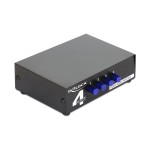 Delock 4Port Audio Switchbox, Bidirektional, 12xChinch in 3x Chinch out