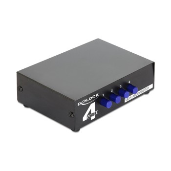 Delock 4Port Audio Switchbox, Bidirektional, 12xChinch in 3x Chinch out Delock 4Port Audio Switchbox, Bidirektional, 12xChinch in 3x Chinch out