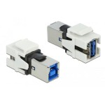 Delock Module Keystone USB3.0 A - B blanc