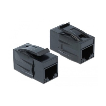 Delock Keystone Modul Cat.6A, UTP, black , extern: RJ45 Buchse, Intern RJ45 Buchse Delock Keystone Modul Cat.6A, UTP, black , extern: RJ45 Buchse, Intern RJ45 Buchse