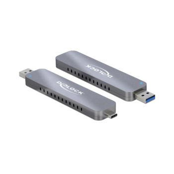 Delock M.2 NVME for USB Gehäuse Typ-C,A, Betrieb von M.2 NVME SSDs an USB3.2 Gen2 Delock M.2 NVME for USB Gehäuse Typ-C,A, Betrieb von M.2 NVME SSDs an USB3.2 Gen2