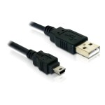 Delock Câble USB 2.0 USB A - Mini-USB B 1.5 m