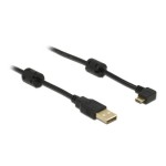 Delock Câble USB 2.0 coudé à 270 USB A - Micro-USB B 1 m