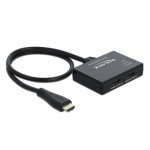 Delock Diviseur de signaux à 2 ports HDMI- 2x HDMI 4K 60 Hz