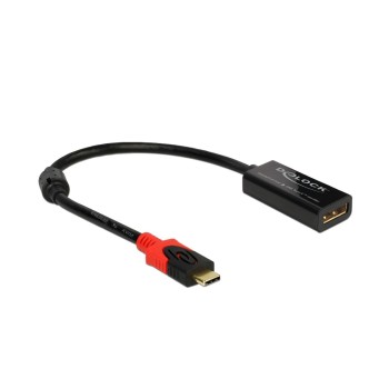 Displayport for USB-C Monitor Adapter, DP-Buchse auf USB-C, black , 4K/60Hz Displayport for USB-C Monitor Adapter, DP-Buchse auf USB-C, black , 4K/60Hz