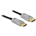 Delock DisplayPort - Displayport cable, 15m, optisch, aktiv, 7680 x 4320 @ 60 Hz