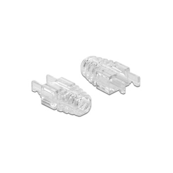 Delock Knickschutz for RJ45 Stecker, 20Stk, for Delock RJ45 Crimp+Cut+Curve Stecker Delock Knickschutz for RJ45 Stecker, 20Stk, for Delock RJ45 Crimp+Cut+Curve Stecker