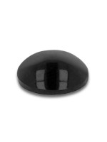 Delock Gummifüsse 10x3mm 50 Stk, rund, selbstklebend, black 