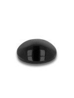Delock Gummifüsse 5x2mm 100 Stk, rund, selbstklebend, black 