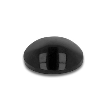 Delock Gummifüsse 8x3mm 70 Stk, rund, selbstklebend, black  Delock Gummifüsse 8x3mm 70 Stk, rund, selbstklebend, black