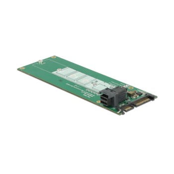 Delock M.2 SATA- NVME Key-M Konverter, Intern: SATA 22Pin / SFF-8643 NVME 1xKey-M