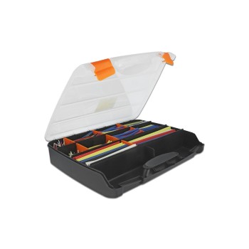 Delock Schrumpfschlauch Sortimentskoffer, 590-teilig, mehrfarbig Delock Schrumpfschlauch Sortimentskoffer, 590-teilig, mehrfarbig