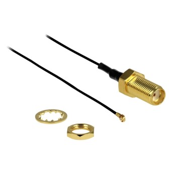 Delock SMA-Bu - MHF-4 cable, zum Einbau, 20cm Delock SMA-Bu - MHF-4 cable, zum Einbau, 20cm