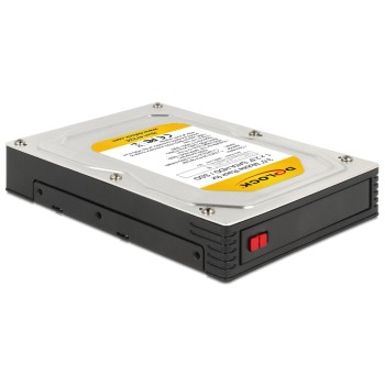 Delock Wechselrahmen für 1 x 2.5HDD/SDD, passend für 3.5 Schacht, Hot-Swap Delock Wechselrahmen für 1 x 2.5HDD/SDD, passend für 3.5 Schacht, Hot-Swap