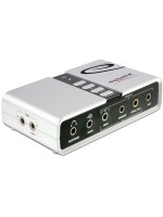 Delock USB Sound Box 7.1, In & Out, 48Khz, 7.1, S/PIF,AEX2.0