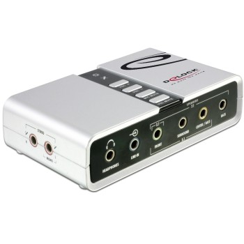 Delock USB Sound Box 7.1, In & Out, 48Khz, 7.1, S/PIF,AEX2.0 Delock USB Sound Box 7.1, In & Out, 48Khz, 7.1, S/PIF,AEX2.0