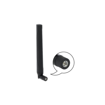 LTE Antenne, SMA-Stecke, -0.5-2.3dBi, omnidirektional, black  LTE Antenne, SMA-Stecke, -0.5-2.3dBi, omnidirektional, black