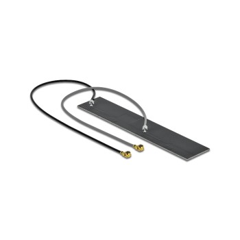 Delock Antenne Wi-Fi Dualband, 2xMHF-I/U.FL MHF I 4 dBi Rayonnement omni directionnel Delock Antenne Wi-Fi Dualband, 2xMHF-I/U.FL MHF I 4 dBi Rayonnement omni directionnel