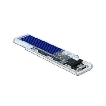 Delock M.2 NVME SSD Gehäuse for USB3.2 Typ-C, Betrieb von M.2 NVME SSDs an USB 3.2 Gen 2 Delock M.2 NVME SSD Gehäuse for USB3.2 Typ-C, Betrieb von M.2 NVME SSDs an USB 3.2 Gen 2