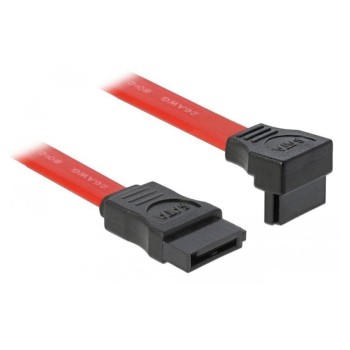SATA2 cable intern, 50cm, 90Grad gewinkelt, cable wird von der HD nach unten geführt. SATA2 cable intern, 50cm, 90Grad gewinkelt, cable wird von der HD nach unten geführt.