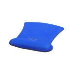 Delock Tapis de souris ergonomique avec repose-poignet, bleu Bleu