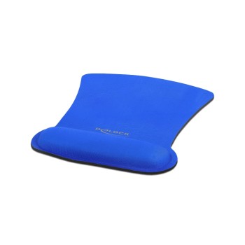 Delock ergonomisches mousepad, with Handballenauflage, blue Delock ergonomisches mousepad, with Handballenauflage, blue