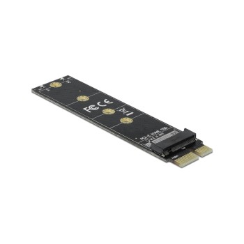 Delock PCI-Ex1v4 for M.2 Key-M Adapter, Einbau direkt auf PCI-Express Slot Delock PCI-Ex1v4 for M.2 Key-M Adapter, Einbau direkt auf PCI-Express Slot