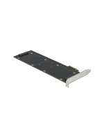 DeLock 4x SATA PCI-Ex4 Kontroller, Direktanschluss 2.5HDD/SSD am Bracket