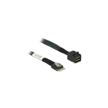 Delock SAS cable: SFF8654-SFF8643, 50cm, externes cable, HD Slim-SAS auf Mini-SAS Delock SAS cable: SFF8654-SFF8643, 50cm, externes cable, HD Slim-SAS auf Mini-SAS