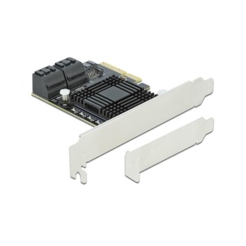 DeLock 5x SATA PCI-Ex2 Kontroller, inkl. Low Profile Soltblech DeLock 5x SATA PCI-Ex2 Kontroller, inkl. Low Profile Soltblech