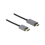 Delock Câble DisplayPort 1.4 - HDMI, 4K 60Hz, HDR 3m