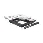 Delock Adaptateur pour fente d'introduction de DVD pour 2,5 SATA SSD pour 2,5 SATA HDD&SSD