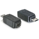 USB Adapter Mini-B pour Micro-B, Mini-B/Buchse pour Micro-B Stecker