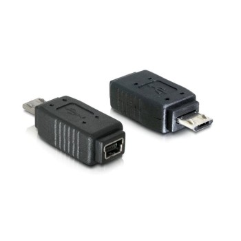 USB Adapter Mini-B for Micro-B, Mini-B/Buchse for Micro-B Stecker USB Adapter Mini-B for Micro-B, Mini-B/Buchse for Micro-B Stecker