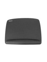 Delock ergonomisches Mousepad 420 x 320 mm, with Handballenauflage, black , eckig