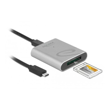 Delock USB Type-C Card Reader for CFexpress, Aluminium Gehäuse