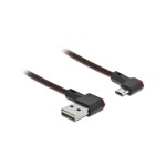 Delock Câble USB 2.0 EASY-USB, coudé USB A - Micro-USB B 0.2 m