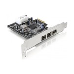 Delock 89153 PCI Express Karte FireWire A/B, PCI Express x1 Standard