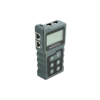 LAN-Tester for Netzwerk  RJ45, RJ45, PoE, DC LAN-Tester for Netzwerk  RJ45, RJ45, PoE, DC
