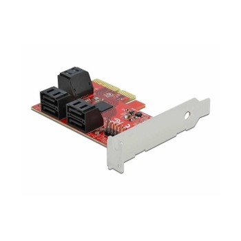 DeLock 6x SATA PCI-Ex4 Kontroller, inkl. Low Profile Soltblech DeLock 6x SATA PCI-Ex4 Kontroller, inkl. Low Profile Soltblech